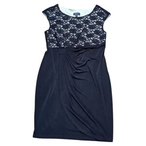 Dressbarn faux‎ wrap cocktail dress